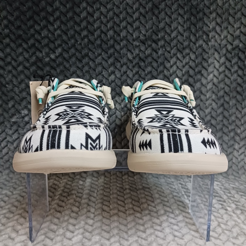 Ariat Hilo Stark Southwest Women's Sneakers Shoes Aztec Print Black White Sz 10B - Picture 4 of 10